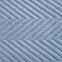 Ver imagem 3 de Kit Cobre Leito King Ultra Lisse Lisa New 100% Poliéster 250x270cm Bruma Azul