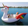 Boia Inflável Gigante Unicórnio para 6 Adultos com Porta Latas - 6