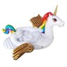 Boia Inflável Gigante Unicórnio para 6 Adultos com Porta Latas - 1