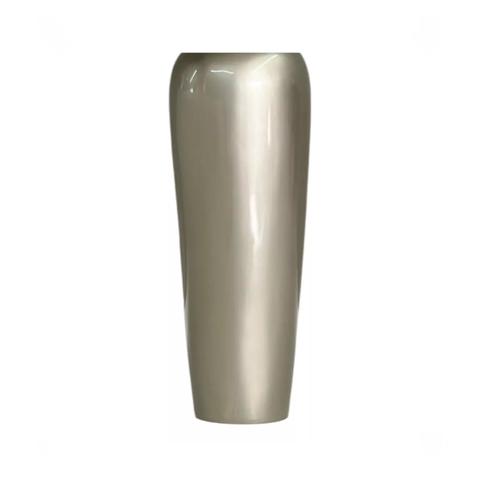 Vaso de Chão Fibra de Vidro China M Ouro Velho Fosco