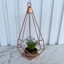 Ver imagem 3 de Decoração Sala Quarto Enfeite de Metal Aramado Pendulo