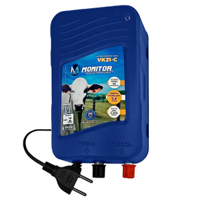 Eletrificador de Cerca Rural Vk21-c - 0,8j - 40km Peq. Porte