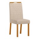 Ver imagem 1 de Cadeira Sala Jantar Anitta Kit 2 Ype/bouclé Gelo