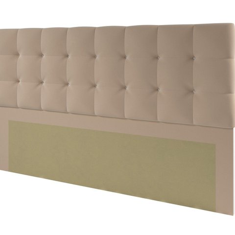Cabeceira Estofada com Strass 195cm King Paris