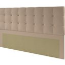 Ver imagem 1 de Cabeceira Estofada com Strass 195cm King Paris