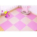 Ver imagem 2 de Kit 12 Pçs Tapete Tatame Eva Ginastica Fitness Academia Feminina Bebe Cobre 2,5x1,5m²