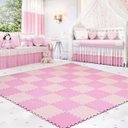 Ver imagem 1 de Kit 12 Pçs Tapete Tatame Eva Ginastica Fitness Academia Feminina Bebe Cobre 2,5x1,5m²