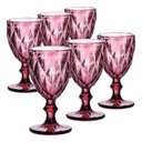 Ver imagem 1 de Taça Diamond Ametista 340ml 6pcs