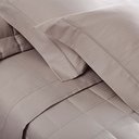 Ver imagem 3 de Jogo de Cama Casal Damask Stripes Kaki 4 Peças 300 Fios 100% Algodão Buddemeyer