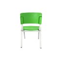 Ver imagem 5 de Cadeira Infantil Iso Verde-limão Brinquedoteca Escolas Ecomhome