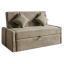 Ver imagem 1 de Sofá Cama 2 Lugares 1,45m com Almofadas Chloe