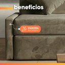 Ver imagem 6 de Sofá Cama 2 Lugares 1,45m com Almofadas Chloe
