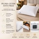 Ver mais imagens de Travesseiro Pluma Cetim Anti-Frizz Cabelos Alinhado Descanso