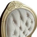 Ver imagem 5 de Cadeira Medalhao Madeira Maciça Design Ingles Luxo Poltrona Entalhada Renascentista Natural Inglesa