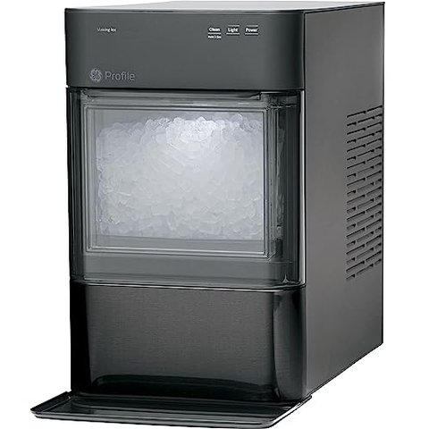 Ge Profile Máquina de Gelo Opal 2.0, Wifi Inox Preto