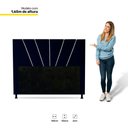 Ver imagem 2 de Cabeceira Cama Box Casal Dallas 140cm Azul Marinho