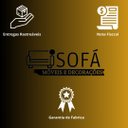 Ver imagem 3 de Puff Quadrado Decorativo Veludo Cinza Isofá Isofa Marrom