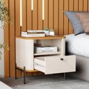 Ver imagem 4 de Jogo de Mesa de Cabeceira Bali Off White Nature Preto