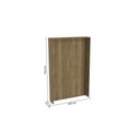 Ver imagem 2 de Painel Cabeceira 105cm Linha Modulado Adapt N544 Kappesberg - Nogueira