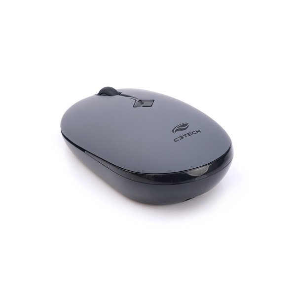 Mouse sem Fio Rc/Nano M-W60Gy Cinza C3 Tech - 2