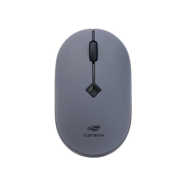 Mouse sem Fio Rc/Nano M-W60Gy Cinza C3 Tech - 1