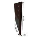 Ver imagem 2 de Cabeceira Cama Box Casal Roma 140cm Corano Marrom