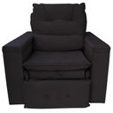 Ver imagem 7 de Poltrona do Papai Retrátil Reclinável Suede Marrom Escuro Conforto - Larbelle