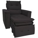 Ver imagem 2 de Poltrona do Papai Retrátil Reclinável Suede Marrom Escuro Conforto - Larbelle