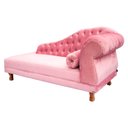Ver imagem 2 de Recamier Capitonê Chesterfield 1,43cm:ROSA