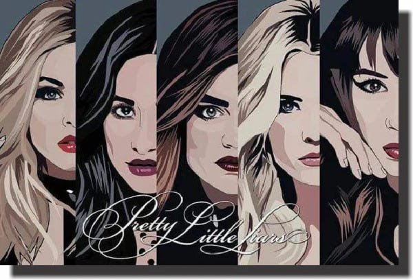 Quadros Decorativos Pretty Little Liars 1 peça - 1