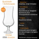 Ver imagem 2 de Jogo 6 Taças Cristal Drink Coquetel Bohemia Titanium 450ml