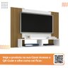 Painel Navi para Tv 42 Polegadas Branco/ripado - 4