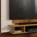 Ver imagem 4 de Painel Ej para Tv até 50 Polegadas Off White com Freijo