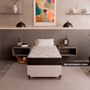 Ver imagem 1 de Colchão Solteiro E-shop Casa D33 One Face - Branco/preto - 17x88x188cm - E-shop Casa
