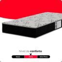 Ver imagem 4 de Colchão Solteiro D33 One Face 17x88x188cm - Preto - e-Shop Casa