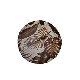 Kit 2 Banqueta Alta Prata Cozinha Gourmet Americana Balcão:marrom Floral - 4