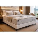 Ver imagem 1 de Cama Box Crc Queen +Colchão Molas Hotel Boutique Ortobom 158