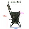 Cadeira Bolsa Portatil 2 em 1 Dobravel Camuflada Pesca Acampamento Fila Camping Piquenique Praia - 8