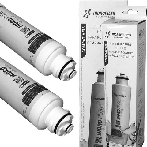 Kit 2 Refil Filtro Electrolux Purificador Pe12a Pe12b Pe12g