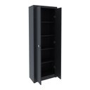 Ver imagem 4 de Armário Escritório com 2 Portas Multimóveis Cr25015 Preto