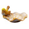 Enfeite Porta Objeto Branco Pássaro Porcelana 6.5x11x12cm - 4