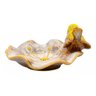 Enfeite Porta Objeto Branco Pássaro Porcelana 6.5x11x12cm - 5