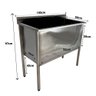 Tanque Industrial Inox 100x50x90 Cm Nortinox - 8