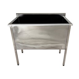 Tanque Industrial Inox 100x50x90 Cm Nortinox - 2