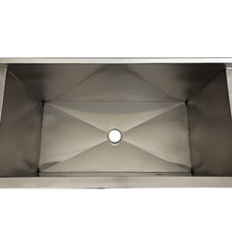 Tanque Industrial Inox 100x50x90 Cm Nortinox - 5