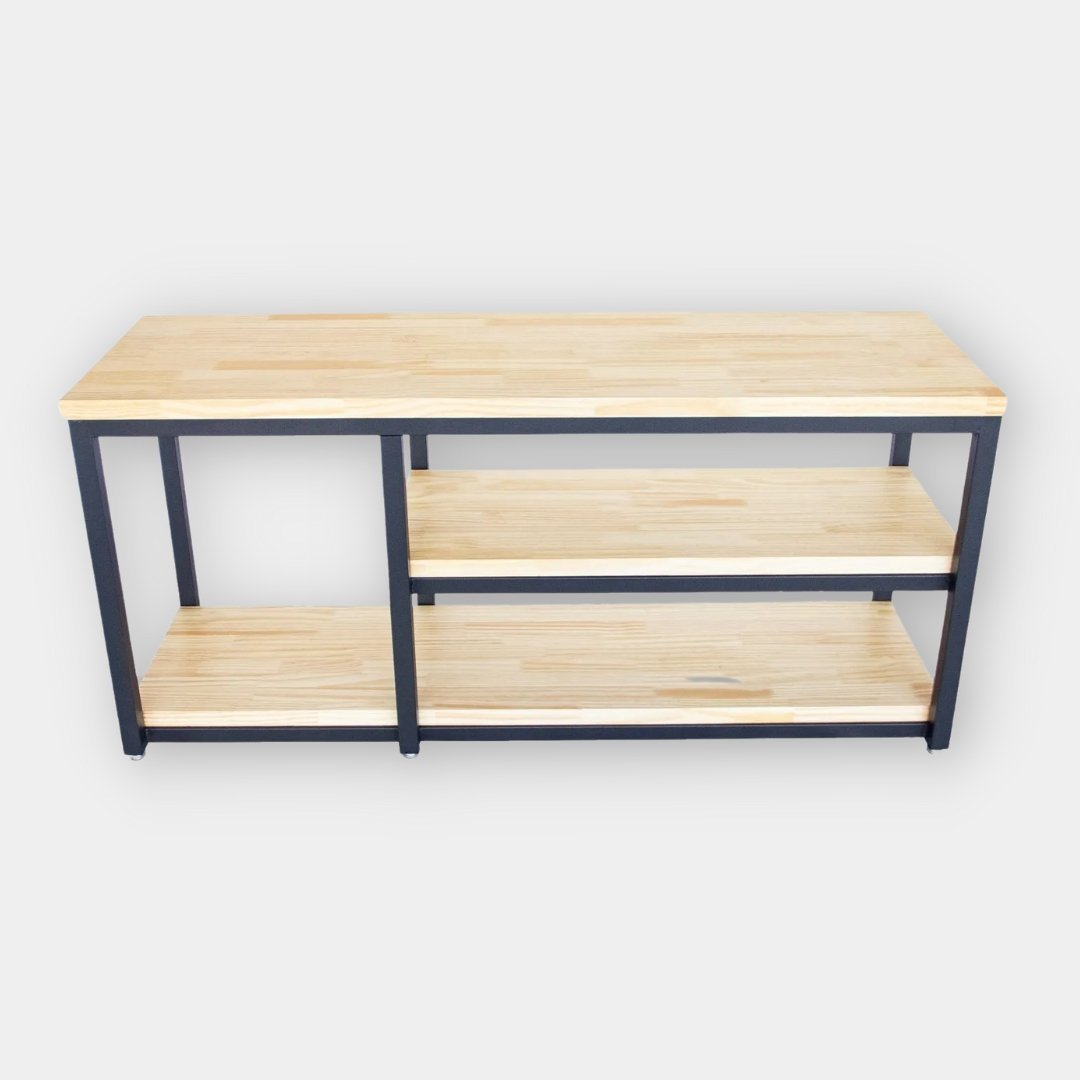 Rack Industrial Com 2 Prateleiras 120x40x80A Com Vão do Lado e Vão de ...