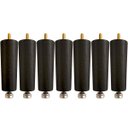 Ver imagem 6 de Kit 7 Pés Niveladores de Cama Box Solteiro ou Casal Extensíveis Preto
