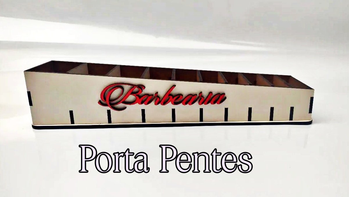 BARBER POLE GIRATÓRIO 60CM   UM PORTA PENTES. - 9