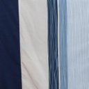 Ver imagem 3 de Jogo de Lençol Queen 4 Peças Estampado Urbe 200 Fios Floral Azul e Bege Casa Dona