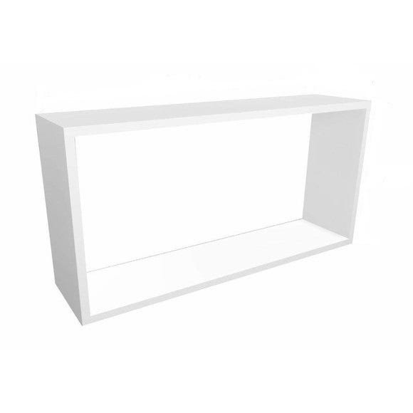 Nicho Módulo em Mdf Branco Retangular 70x33x10 Decoração
